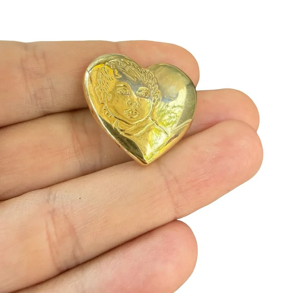 Vintage Jewelry The Variety Club Brooch Heart Pin